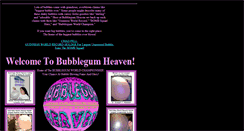 Desktop Screenshot of bubblegumheaven.com